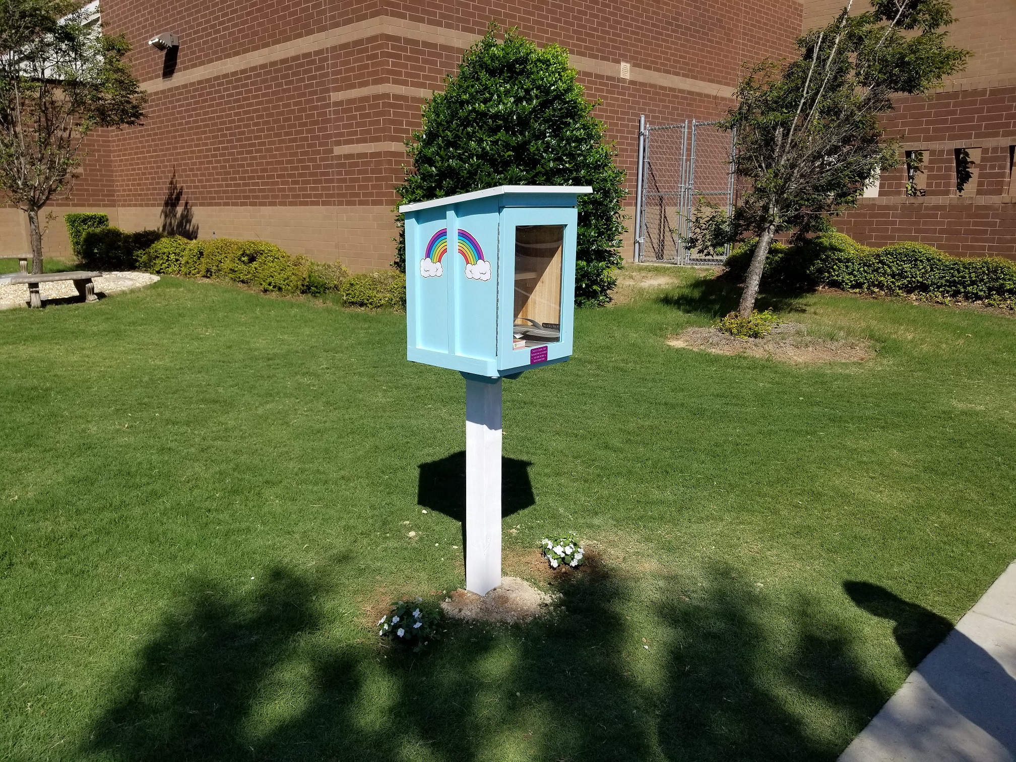 Grovetown High School Sharing Shed